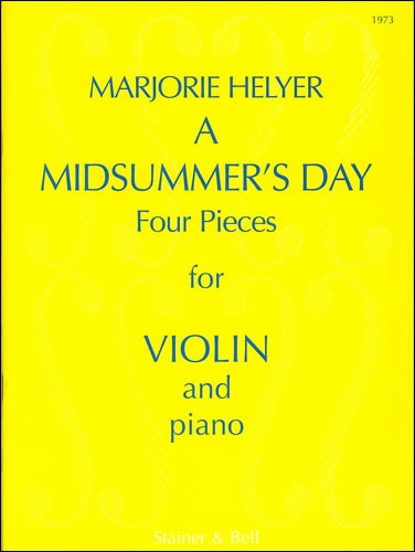 Heller, Marjorie - Midsummer's Day for Violin and Piano