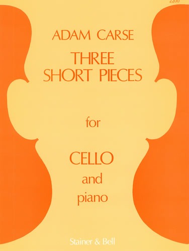 Carse, Adam - Three Short Pieces for Cello and Piano