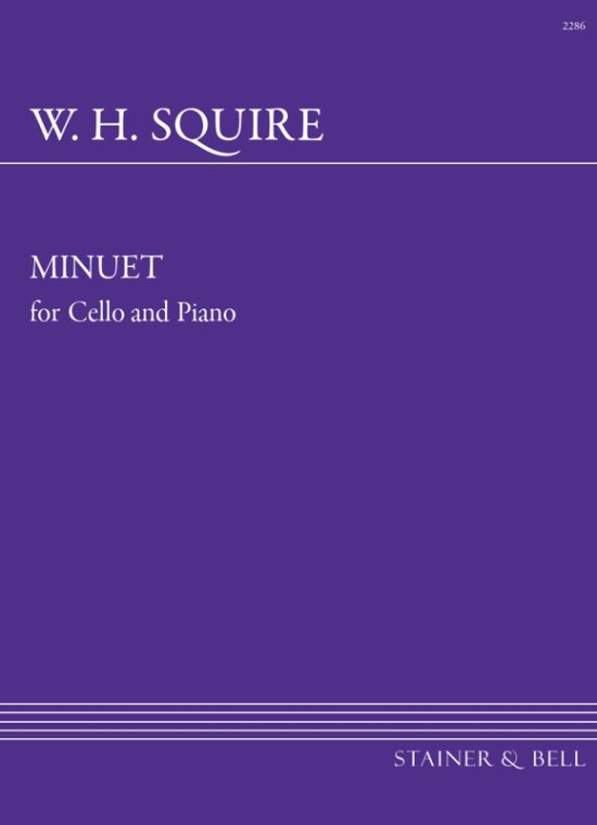 Squire, William - Minuet for Cello and Piano