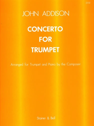Addison, John - Concerto for Trumpet and Strings with optional Percussion. Transcribed for Trumpet and Piano