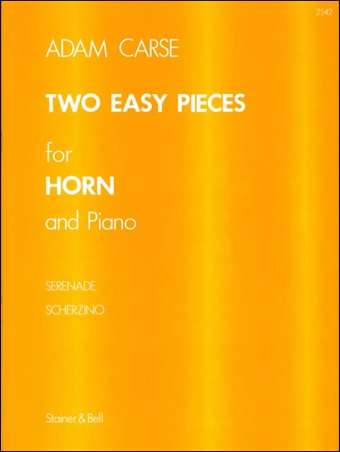 Carse, Adam - Two Easy Pieces for Horn and Piano