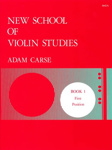 Carse, Adam - New School of Violin Studies. Book 1