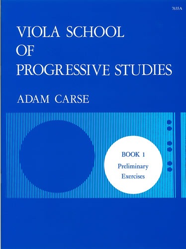 Carse, Adam - Viola School of Progressive Studies. Book 1