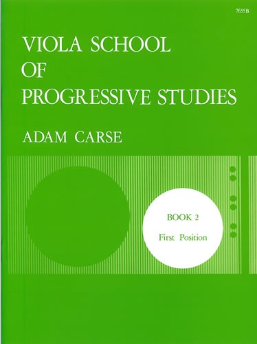 Carse, Adam - Viola School of Progressive Studies. Book 2