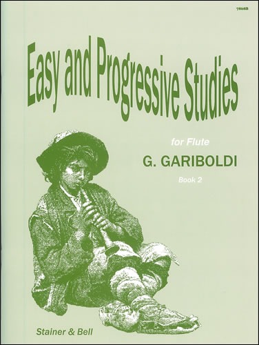 Gariboldi , Giovanni - Thirty Easy and Progressive Studies for Flute. Book 2