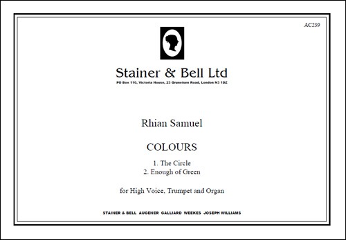 Samuel, Rhian - Colours: Two Songs