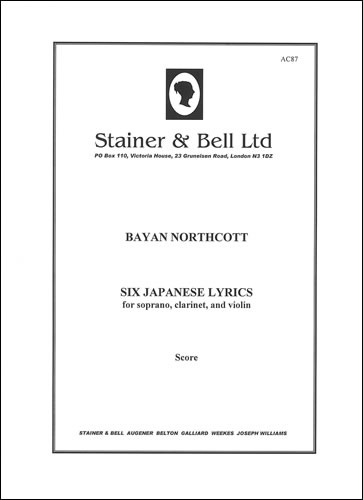 Northcott, Bayan - Six Japanese Lyrics