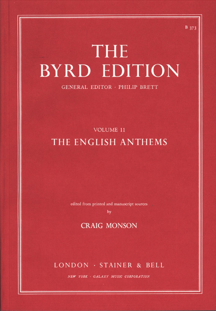 Byrd, William - The English Anthems