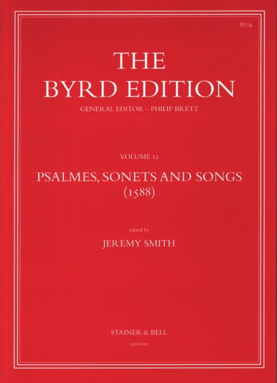 Byrd, William - Psalmes, Sonets and Songs (1588)