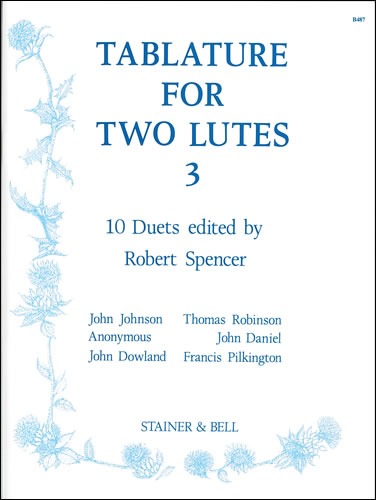 North, Nigel (ed) - Tablature for Two Lutes: Book 3