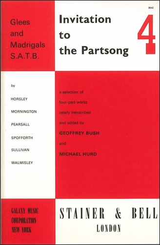 Bush/Hurd (ed) - Invitation to the Partsong Book 4