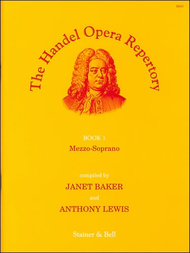Handel, George Frederic - The Handel Opera Repertory. Book 1. Mezzo-Soprano