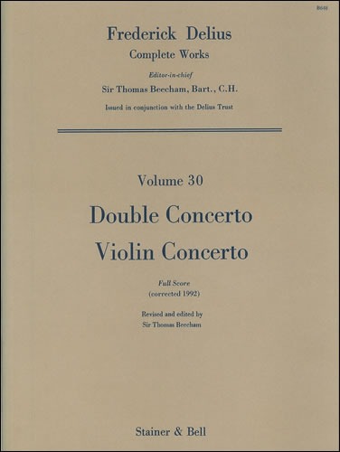 Delius, Frederick - Double Concerto for Violin, Cello and Orchestra (ed Beecham)