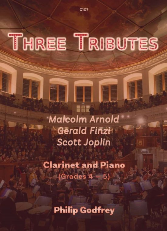 Godfrey, Philip - Three Tributes. Cl & Pf
