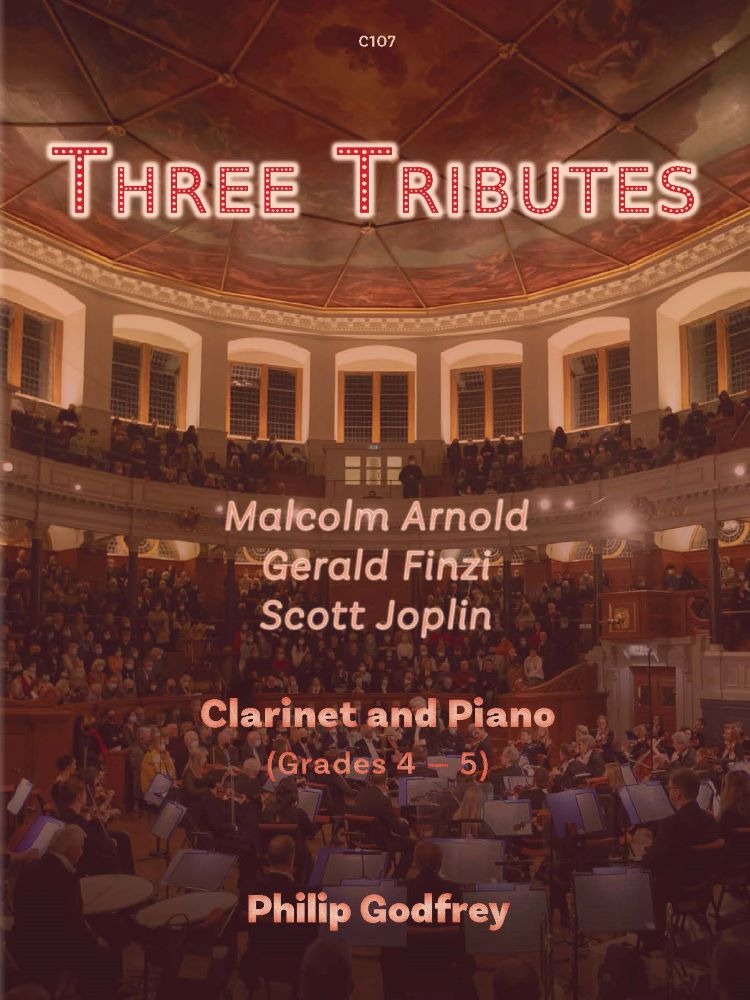 Godfrey, Philip - Three Tributes. Cl & Pf