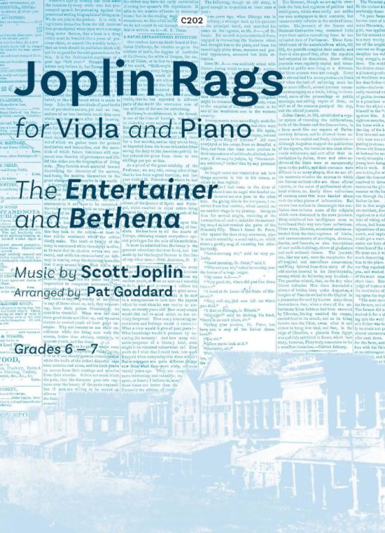 Joplin, Scott - Joplin Rags: arr. Viola & Piano