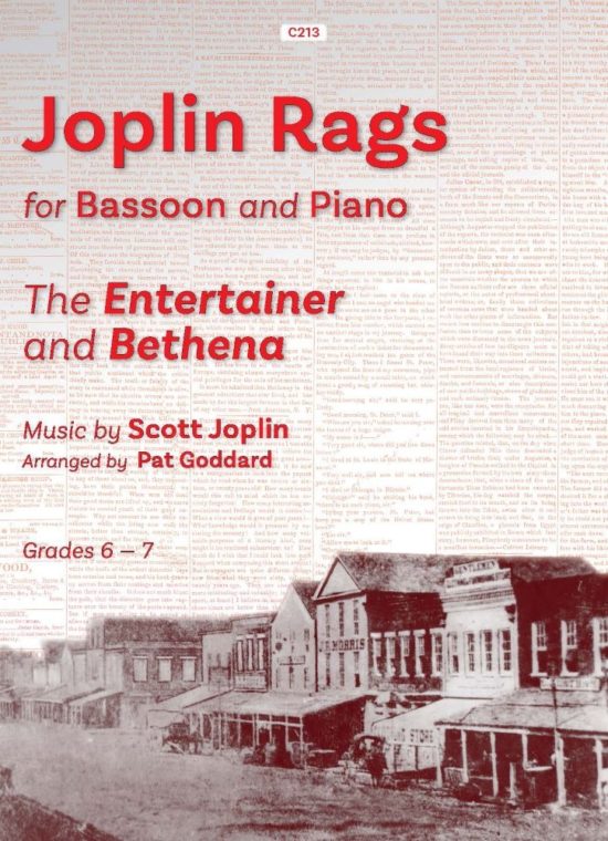 Joplin, Scott - Joplin Rags: arr. Bassoon & Piano