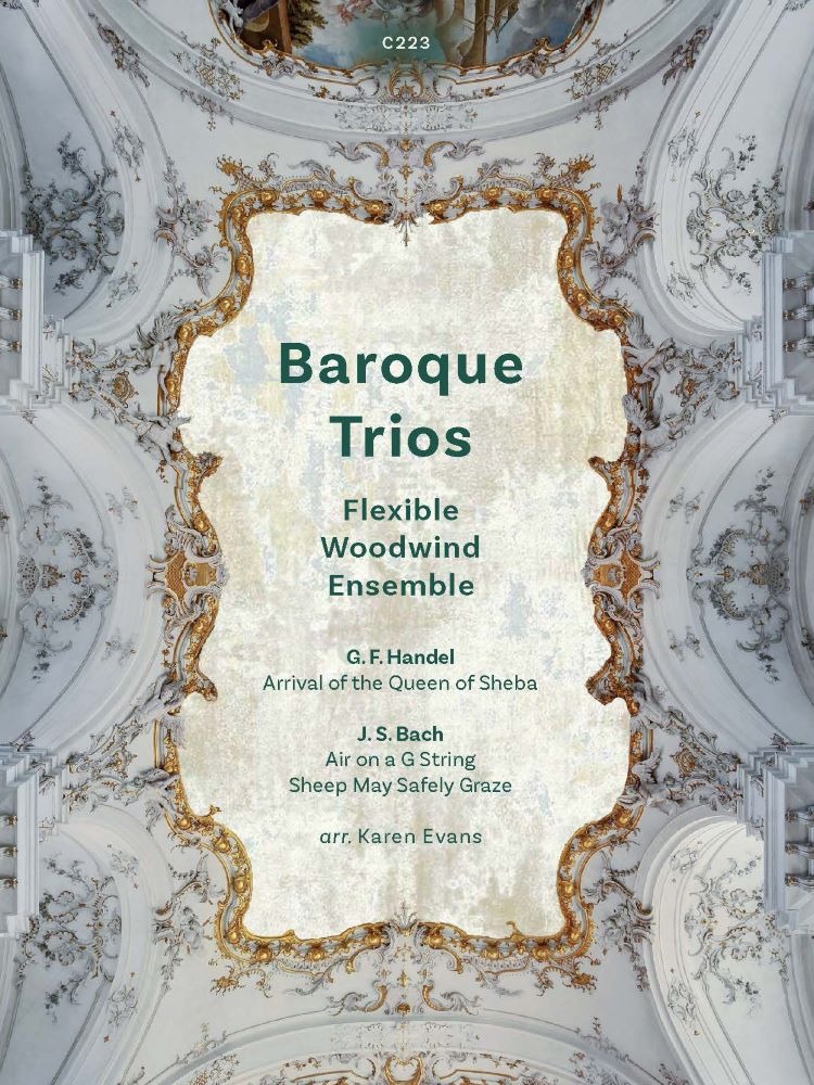 Evans, Karen (arr) - Baroque Trios for Flexible Woodwind Ensemble