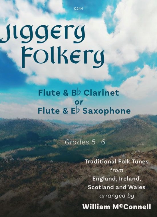 McConnell, William - Jiggery Folkery. Flute & Clarinet/Sax