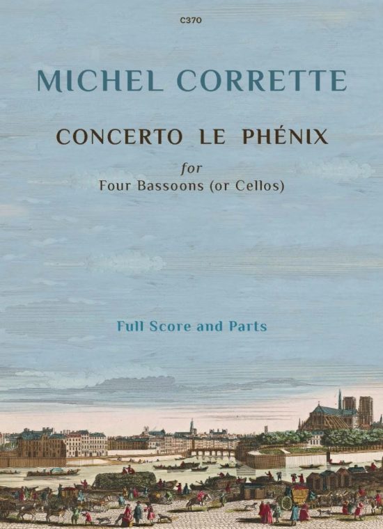 Corrette, Michel - Concerto Le Phenix for Four Bassoons