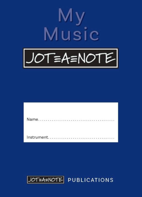 Sizer, Beverley; Sizer, Richard - Jot-A-Note (Blue)