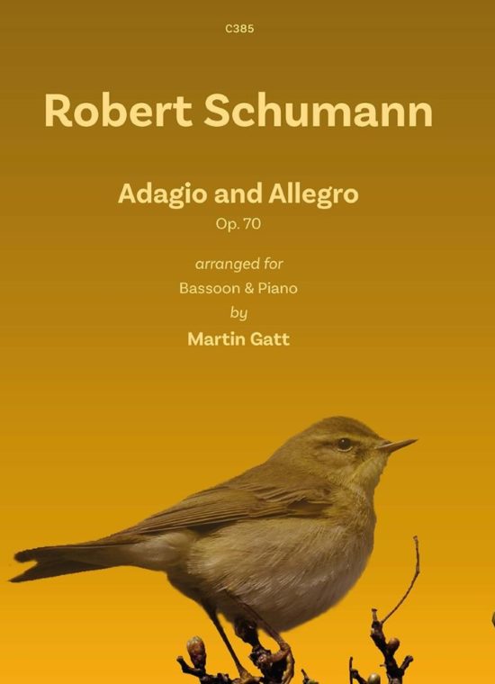 Schumann, Robert - Adagio and Allegro, Op. 70, arr Bassoon & Pf