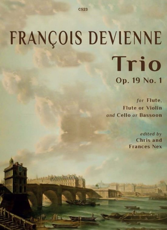 Devienne, Francois - Trio, Op. 19 No. 1 for two flutes and bassoon