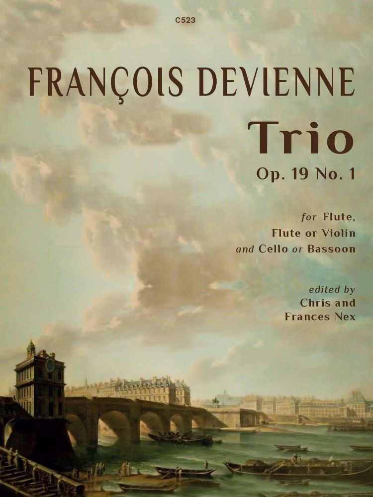 Devienne, Francois - Trio, Op. 19 No. 1 for two flutes and bassoon