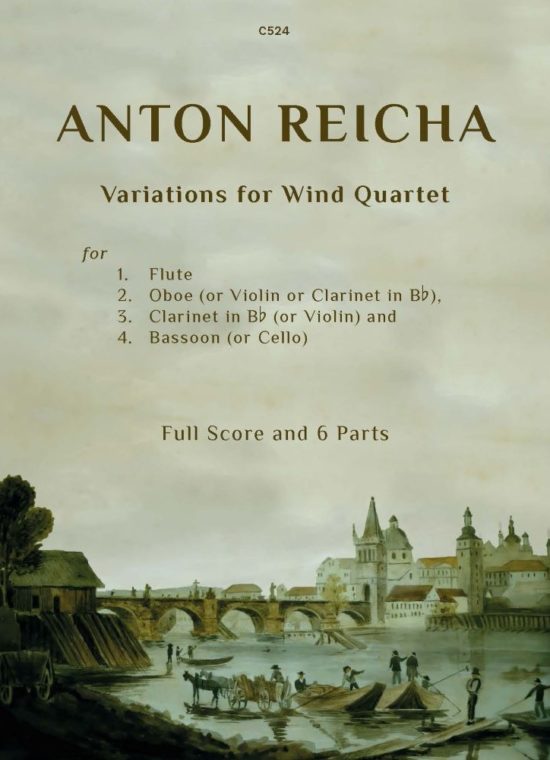 Reicha, Anton - Variations for Woodwind Quartet