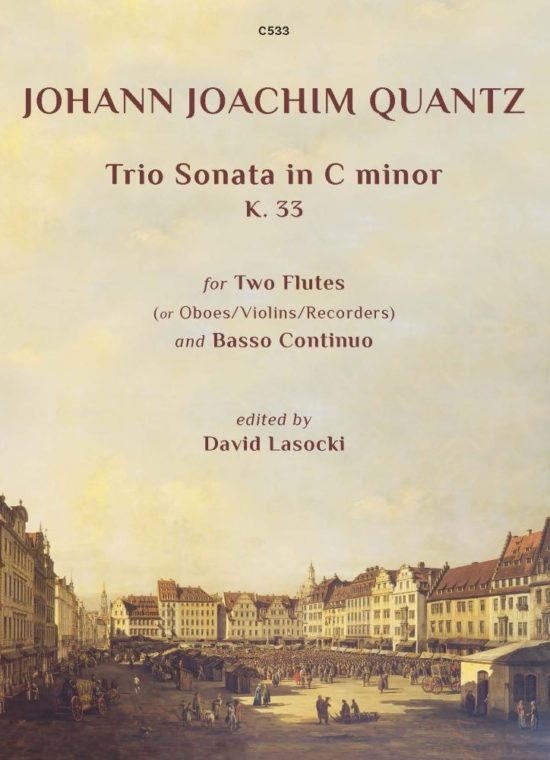 Quantz, Johann Joachim - Trio Sonata in C minor, K. 33