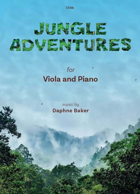Baker, Daphne - Jungle Adventures for Viola & Piano