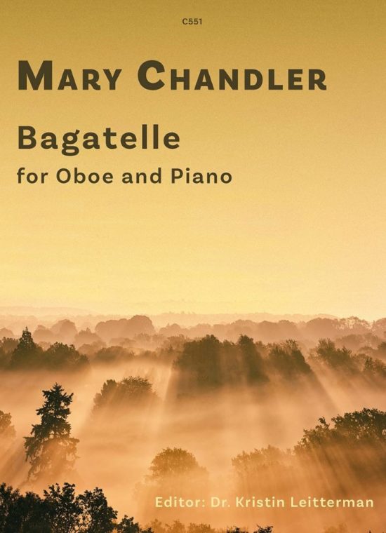 Chandler, Mary - Bagatelle for Oboe & Piano