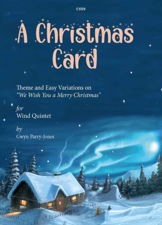 Parry-Jones, Gwyn - A Christmas Card for Wind Quintet