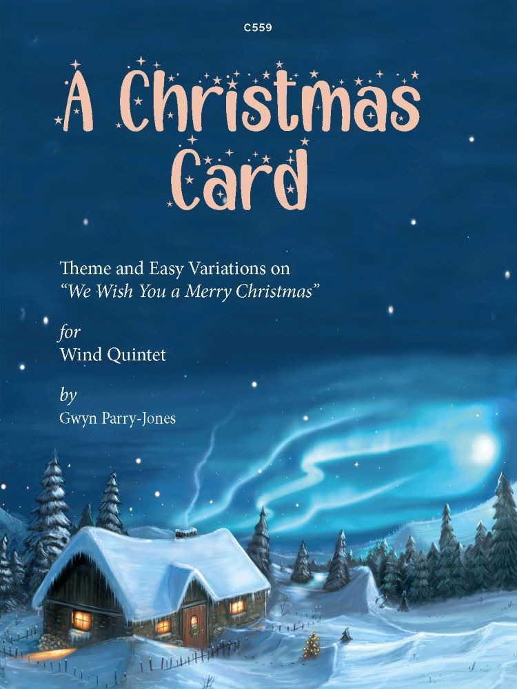 Parry-Jones, Gwyn - A Christmas Card for Wind Quintet