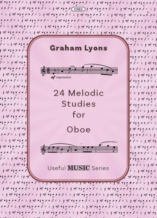 Lyons, Graham - Twenty-Four Melodic Studies for Oboe