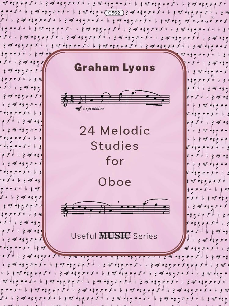 Lyons, Graham - Twenty-Four Melodic Studies for Oboe