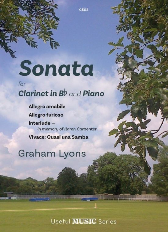 Lyons, Graham - Sonata for Clarinet and Piano