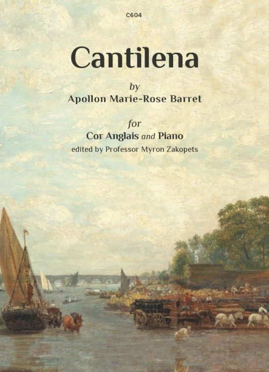 Barret, Apollon Marie-Rose - Cantilena for Cor Anglais & Piano