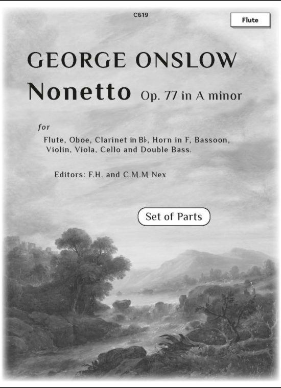 Onslow, George - Nonetto, Op. 77 in A minor. Parts