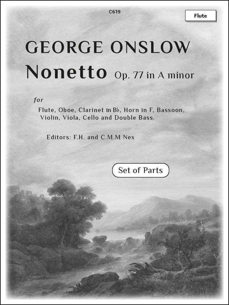 Onslow, George - Nonetto, Op. 77 in A minor. Parts