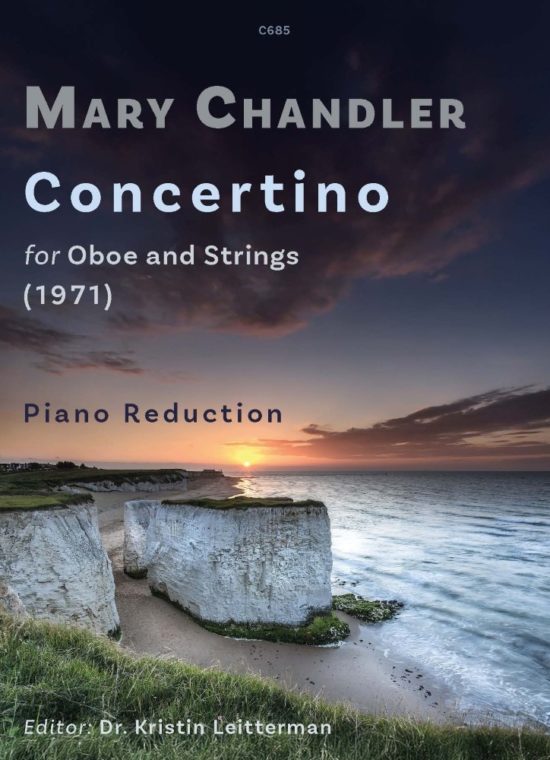 Chandler, Mary - Concertino for Oboe & Strings (Piano Reduction)
