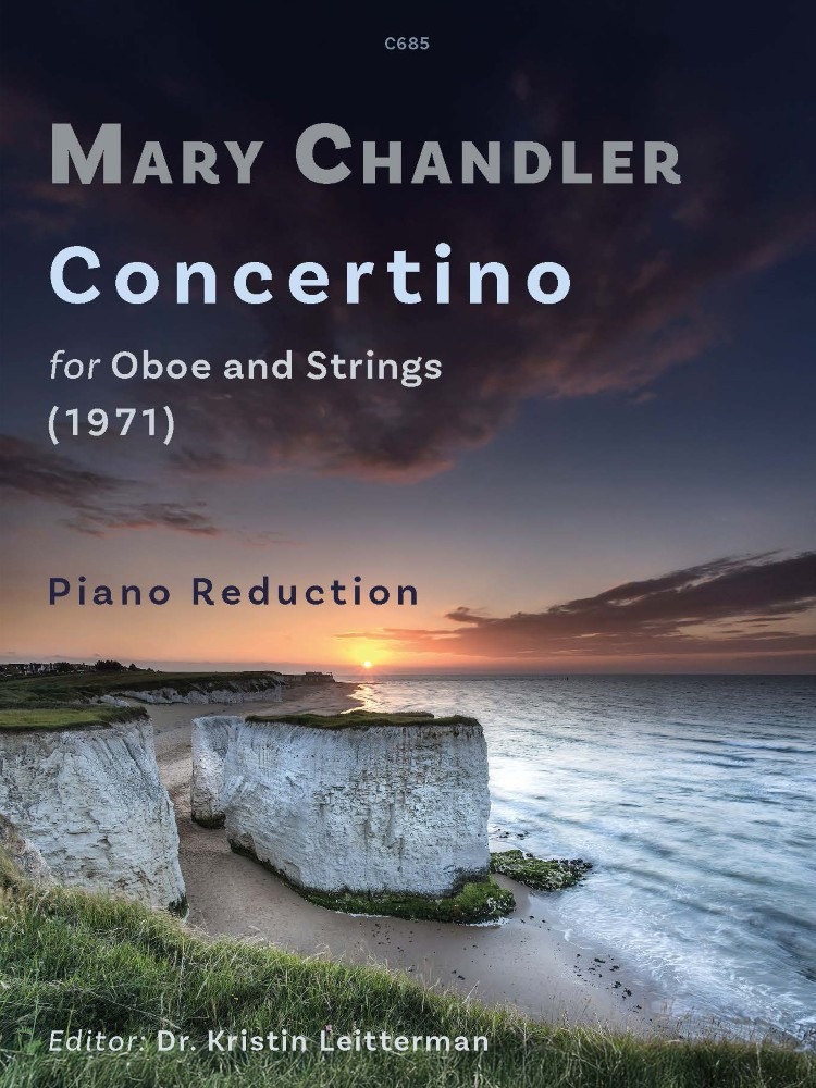 Chandler, Mary - Concertino for Oboe & Strings (Piano Reduction)