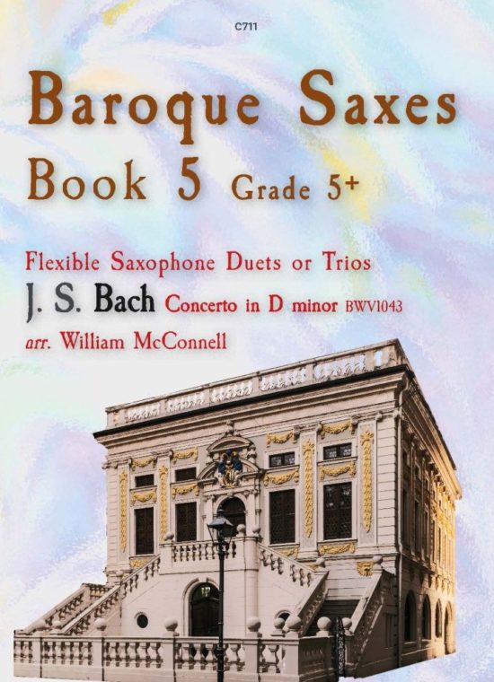 Bach, J S - Baroque Saxes (Book 5)