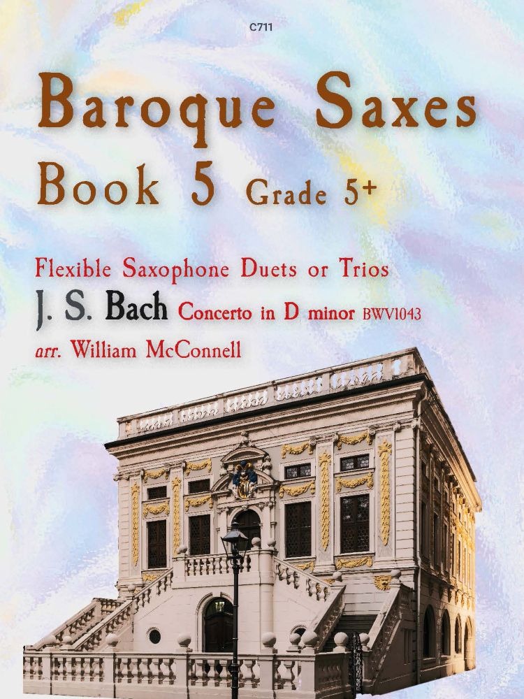 Bach, J S - Baroque Saxes (Book 5)