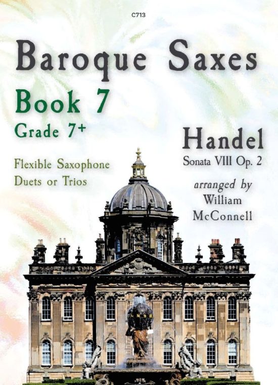 Handel, George Frederic - Baroque Saxes (Book 7)