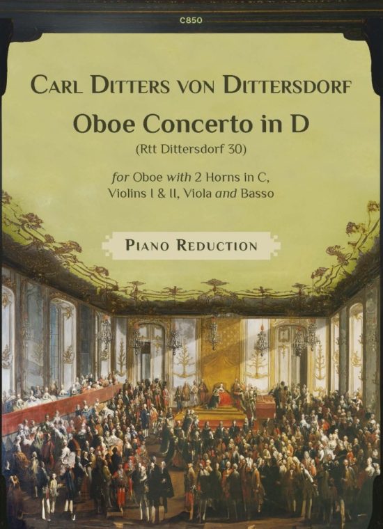 Dittersdorf, Carl Ditters von - Oboe Concerto in D