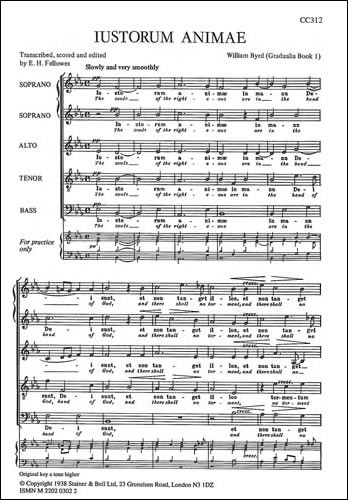 Byrd, William - Justorum animae (Souls of the Righteous)
