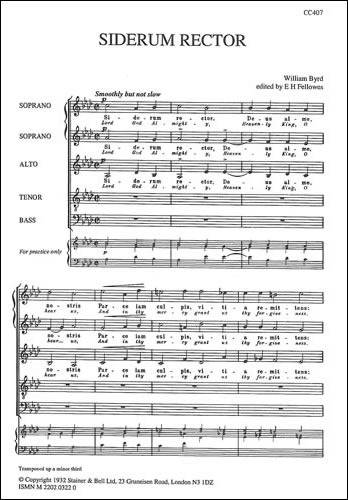 Byrd, William - Siderum rector (Lord God Almighty)