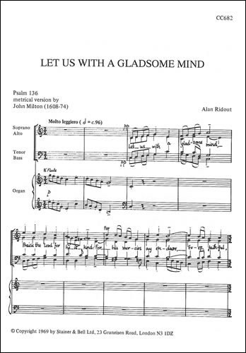 Ridout, Alan - Let us with a gladsome mind