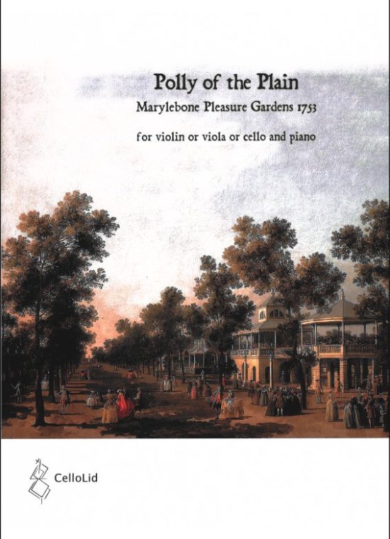 Anonymous - Polly of the Plain. Vln or Vla or Vc & Pf